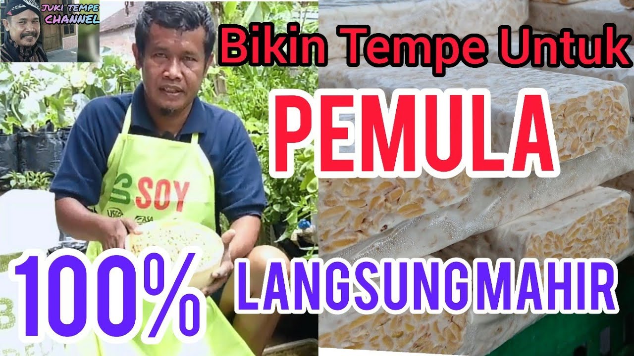 BUAT TEMPE KUSUS PEMULA LANGSUNG MAHIR
