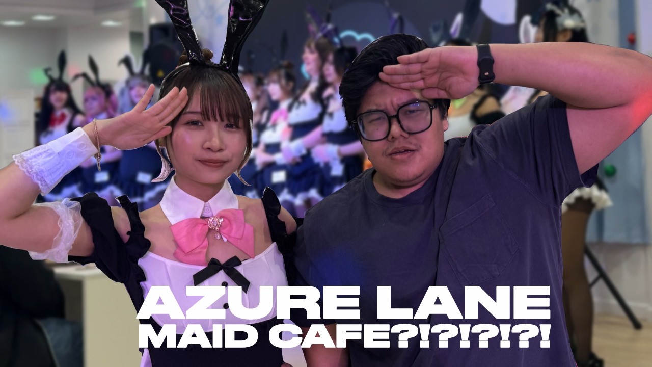 BUNNY GIRLS + AZURE LANE + ASAYORU MAID CAFE = WIN!!!!!!!