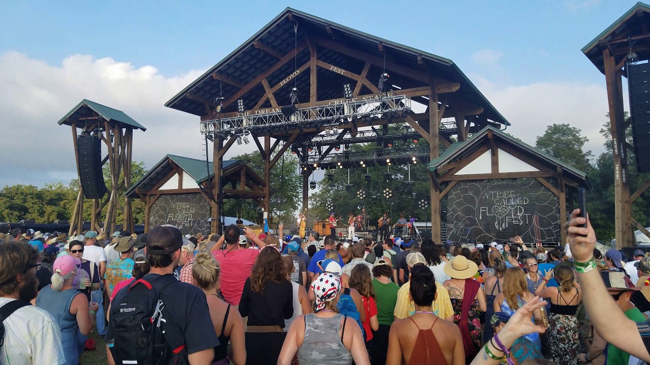 Old Crow Medicine Show Wagon Wheel @ Floyd Fest Wild 2018
