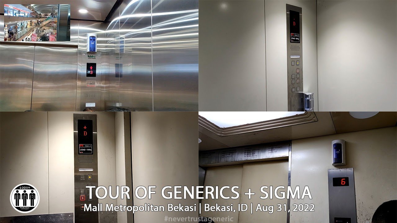 Tour of Generics + Sigma Lifts / Elevators at Mall Metropolitan Bekasi, West Java