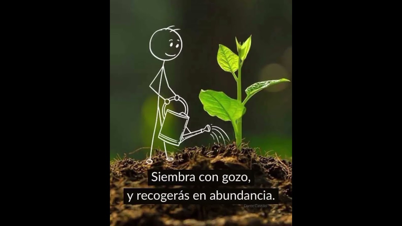 Siembra con gozo 