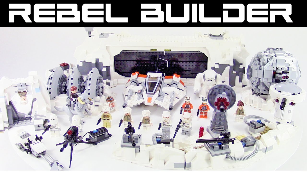 LEGO Star Wars Assault on Hoth Review! Set 75098