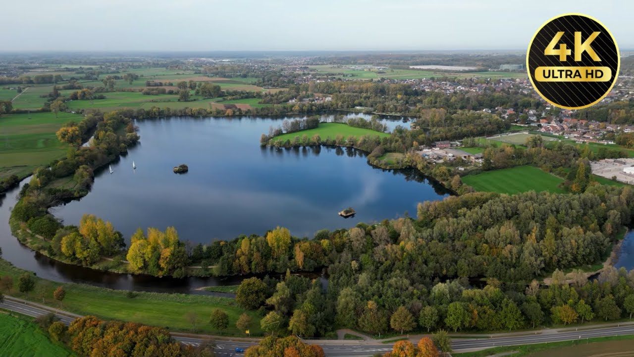 Adolfosee Ratheim H&uuml;ckelhoven NRW drohne 4K 2022 Sommer