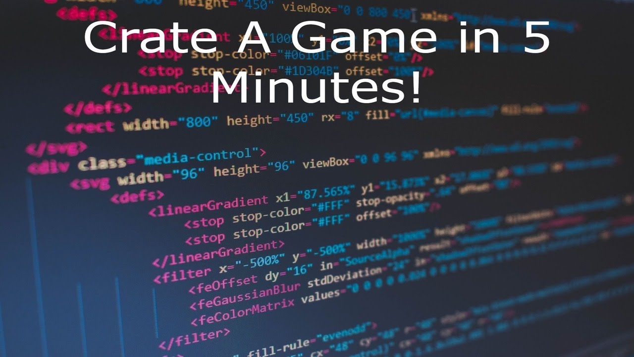 Anyone can make a game now! On any system!