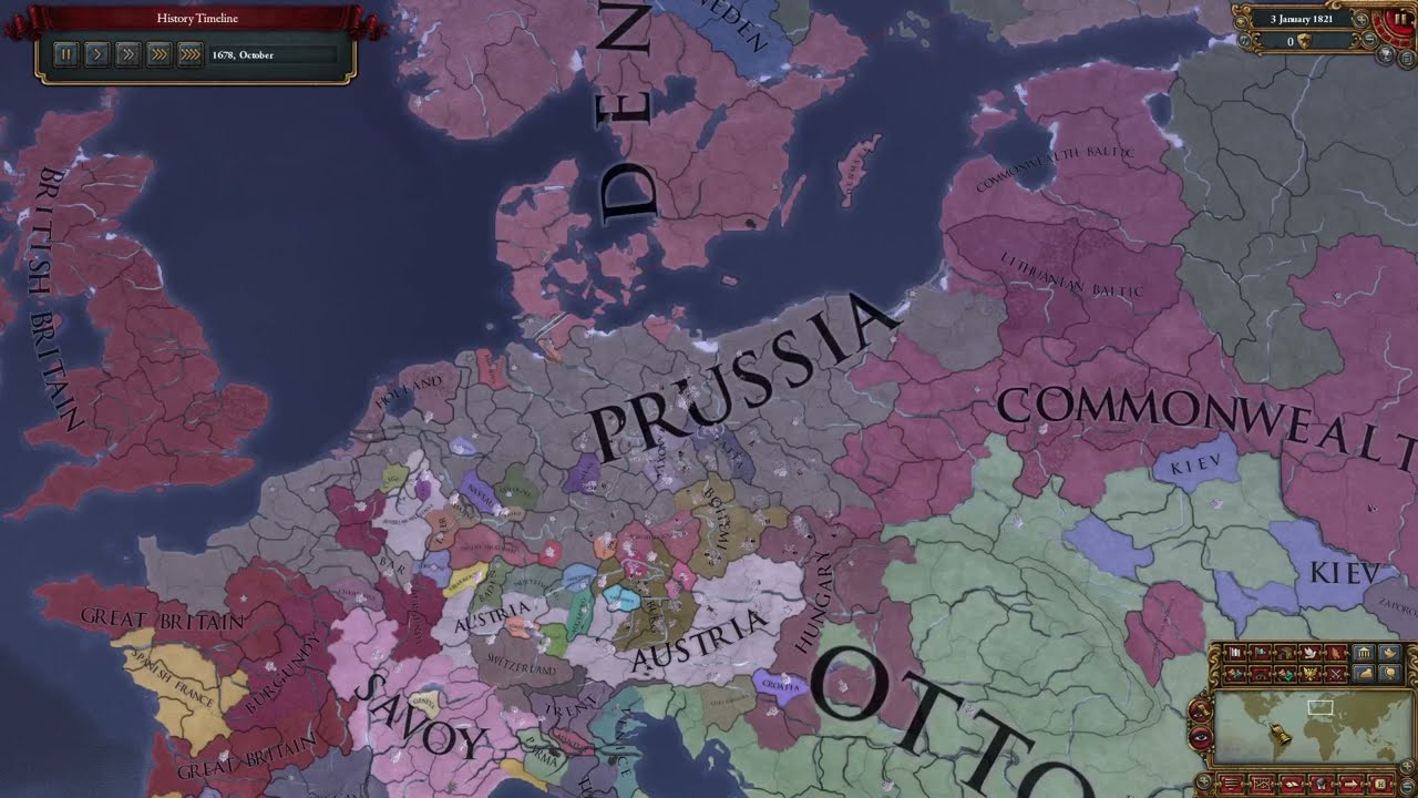 Eu4 but Berlin starts with 100 development