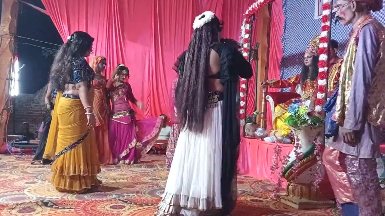 Indra enjoy dance #ramlila #ayodhya 