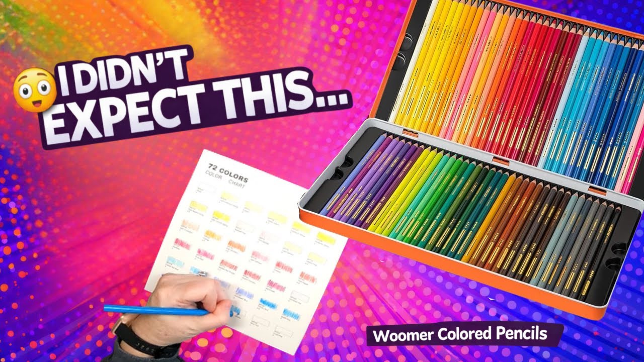 Are the Woomer 72 Colored Pencils Actually Worth It?