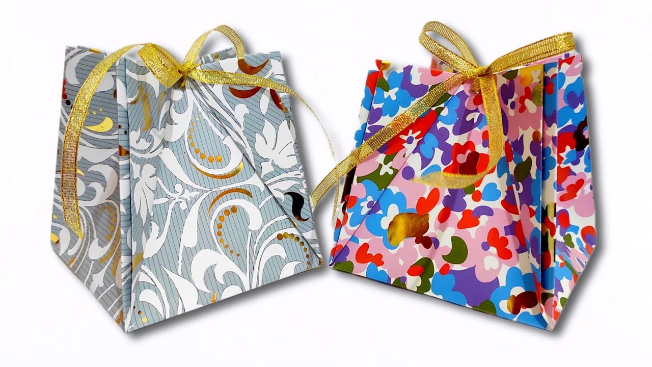 DIY #323 | Cute & Easy Paper Gift Bag ❤
