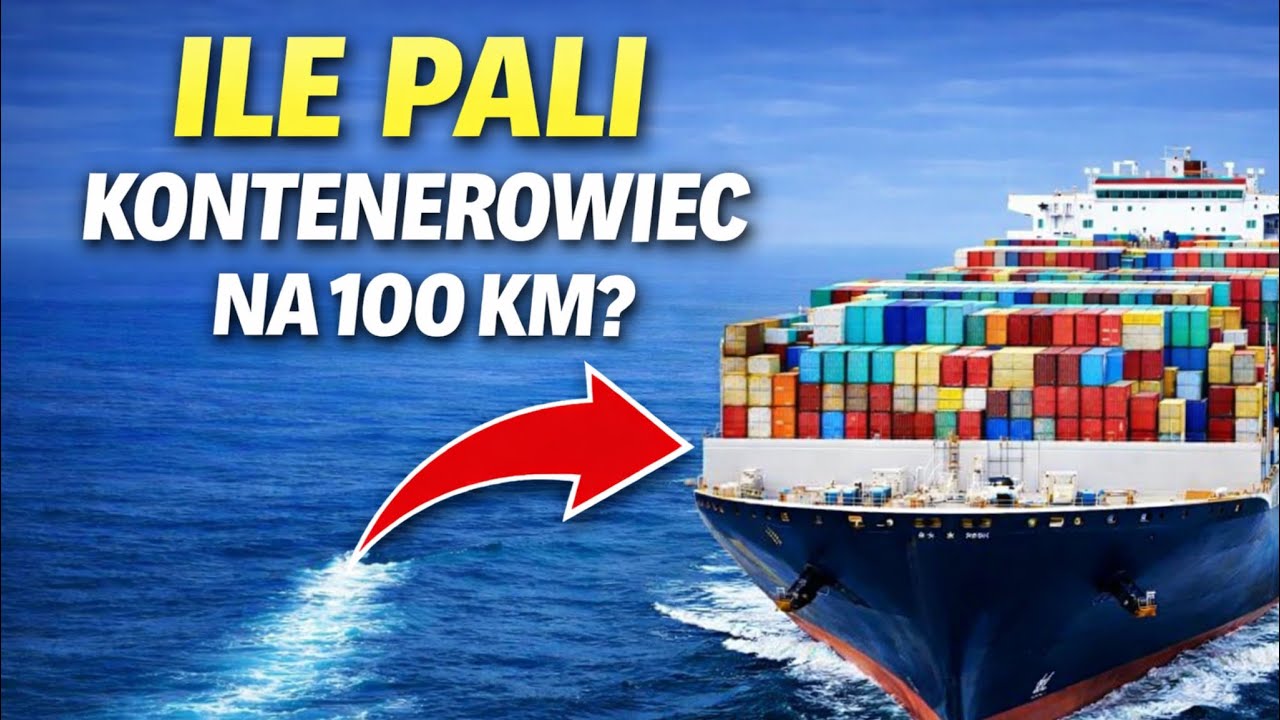 Ile pali kontenerowiec i ile to kosztuje?