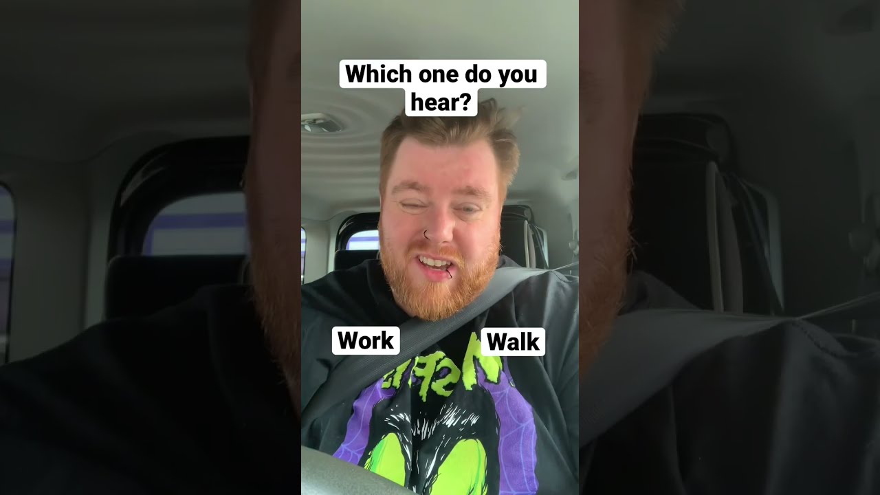Which do you hear? Walk vs Work - Learn British Pronunciation