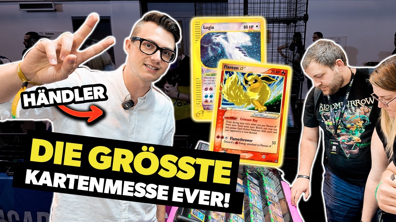 Das war die GR&Ouml;SSTE POK&Eacute;MON TCG MESSE in diesem Jahr! | H&auml;ndler POV