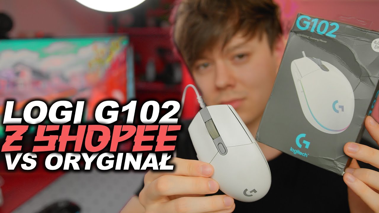 NIE DAJ SIĘ OSZUKAĆ! G102 Z SHOPEE 🤔scam?! - Logitech g102 za 15 zł vs oryginał!
