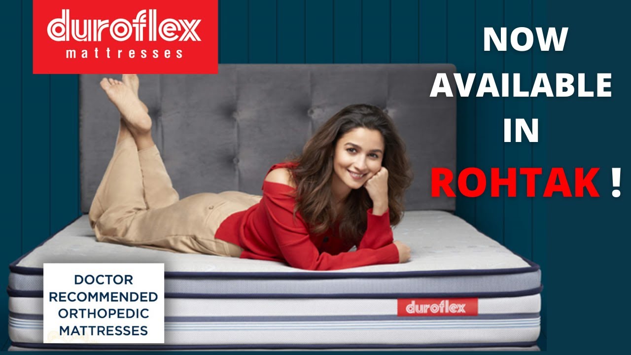 Duroflex Mattress: Now Available in Rohtak at Garg Handloom | Beds in Rohtak | Furniture Market