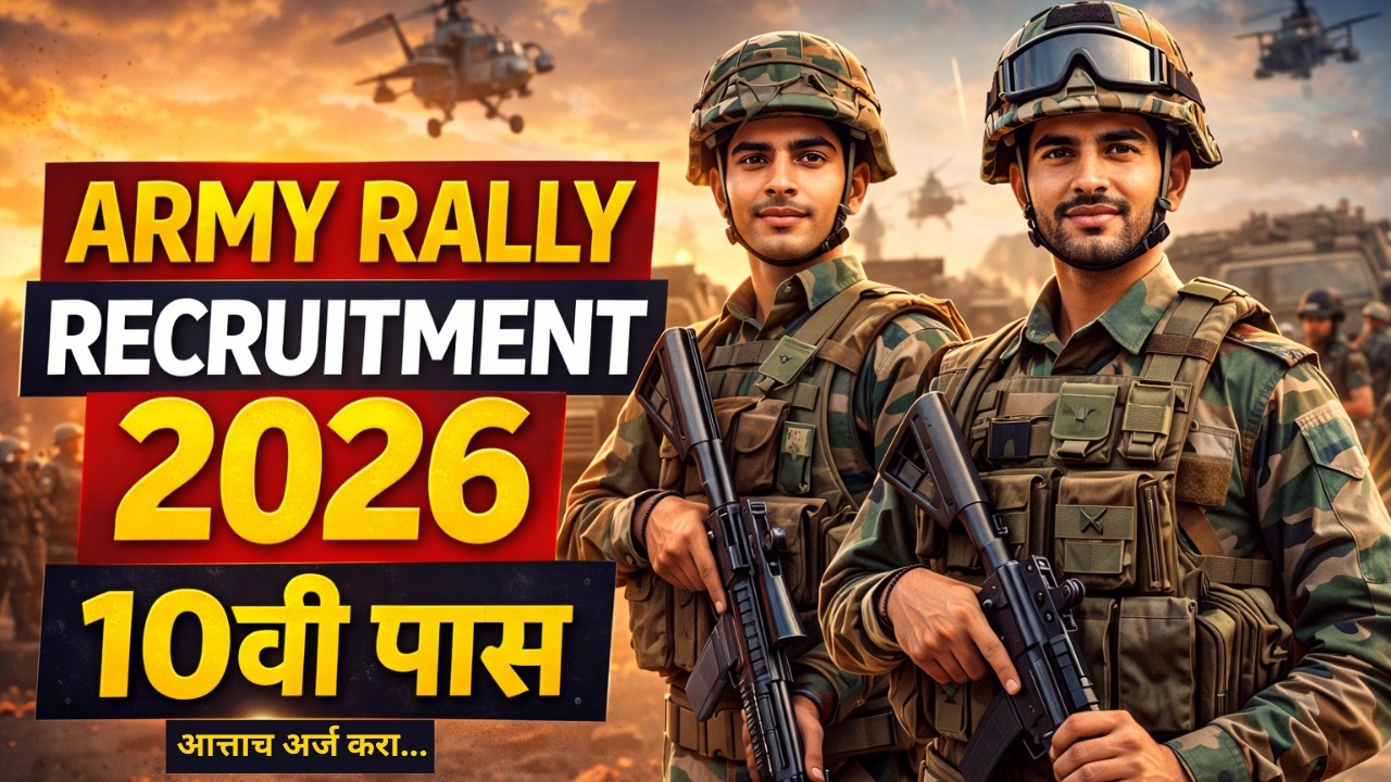 Indian Army Agniveer Rally Recruitment 2026 | 10वी पास | Agnipath Scheme |  #indianarmy