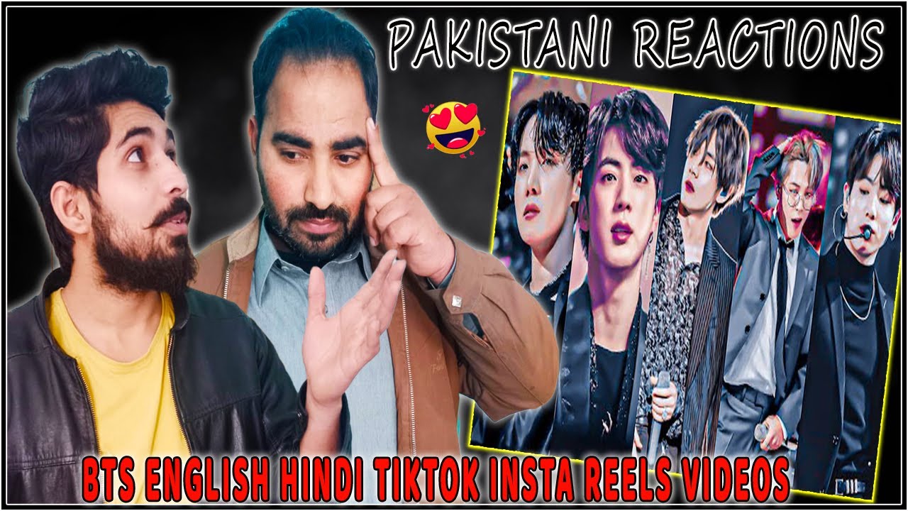 #15 | BTS English Hindi Tiktok | Insta Reels Videos | Pakistani Reaction | Topop Reactions