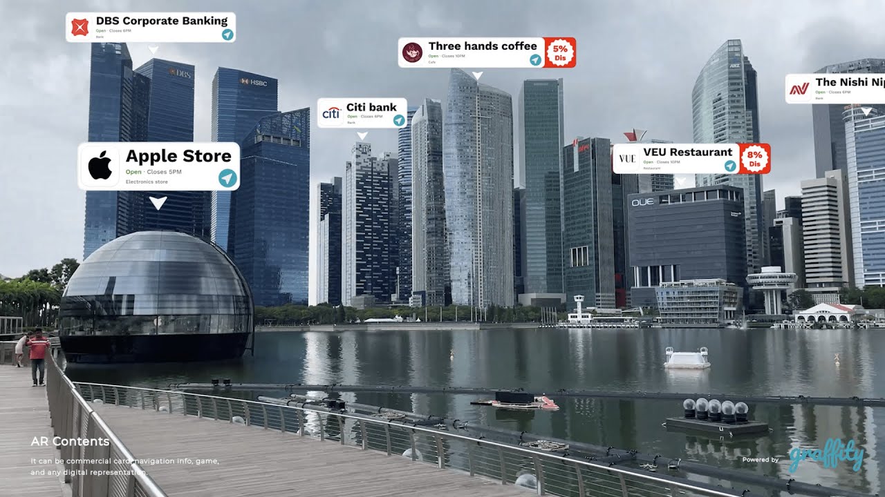 Graffity introduction | VPS and AR Navigation