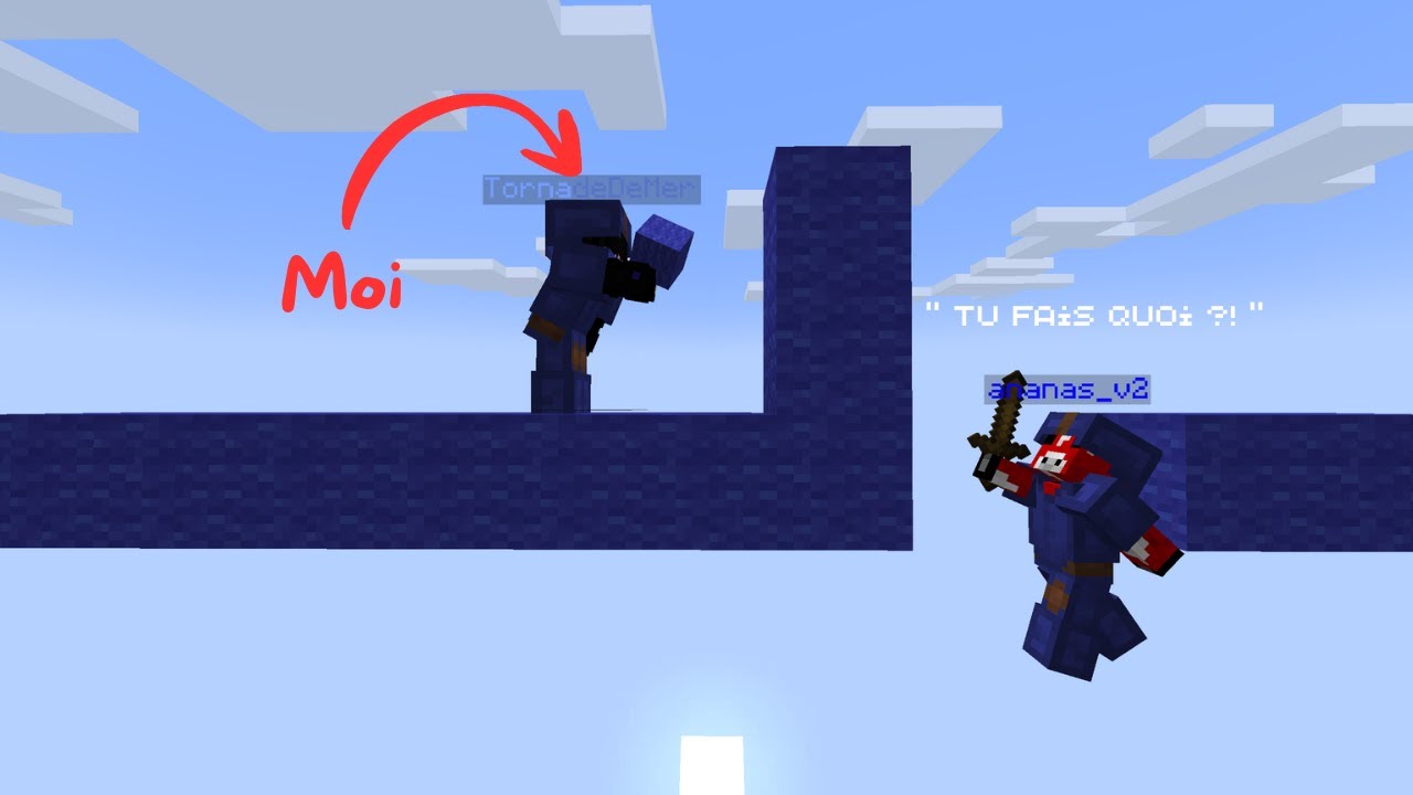 Je SABOTE les GAMES de ce PRO en BedWars (C'était trop aléatoire mdrr..)