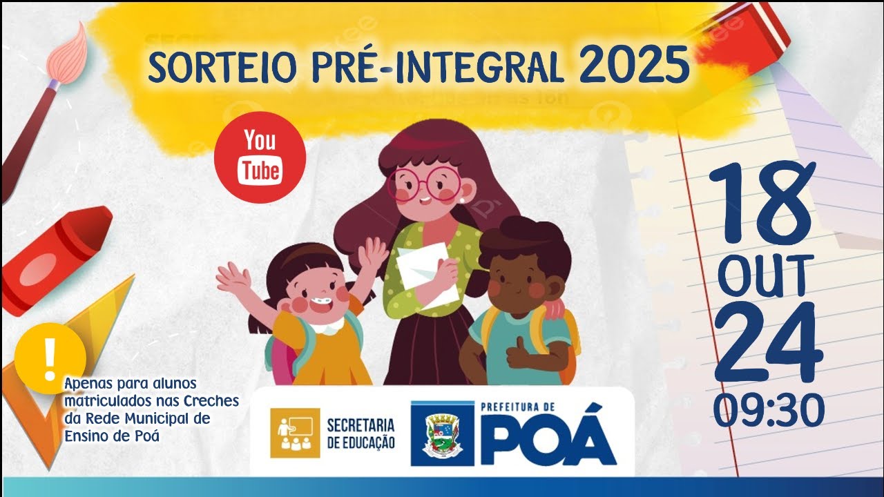 SME POÁ | Sorteio Pré-Integral 2025