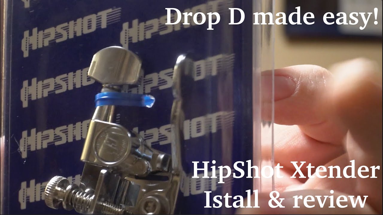 E to Drop D at the flick of a lever | HipShot Xtender installation & review