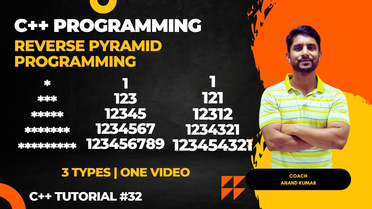 Pyramid Program in C++ Shape Printing C++ Programming In Hindi