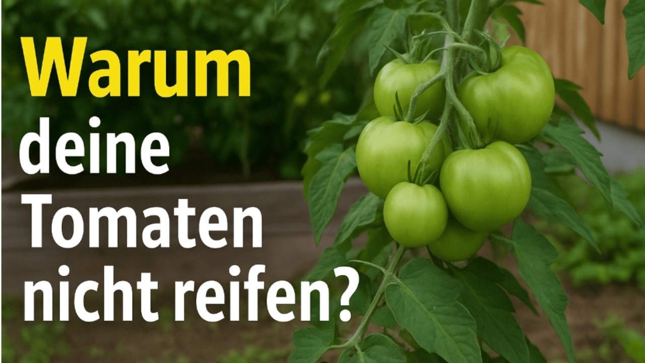Warum deine Tomaten nicht reifen?!