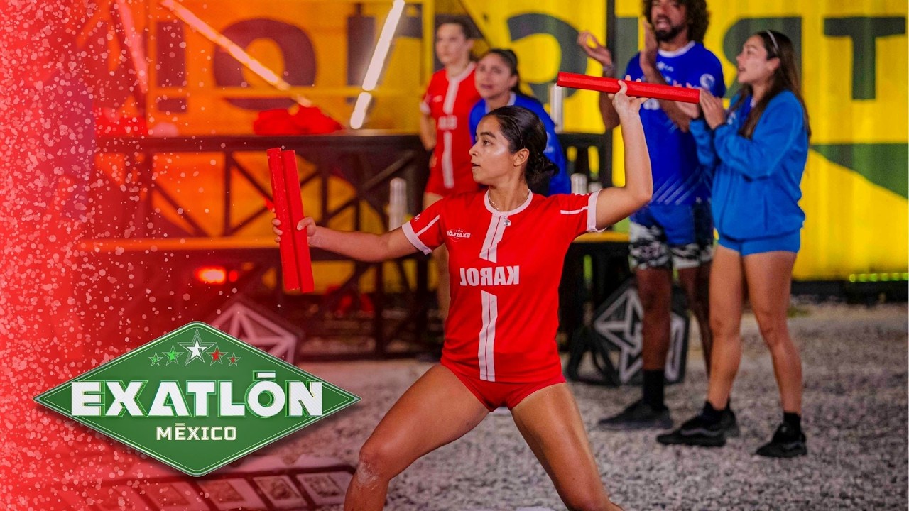 Natalie VS Karol cierran esta ronda con el corazón a tope 🔴🔵 | Exatlón México 2026