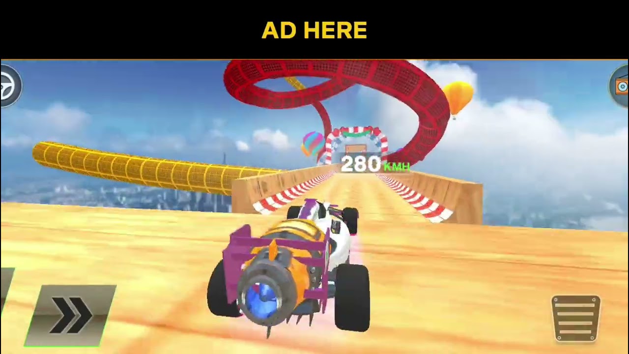 Impossible Gt Car Stunt Racing Gt Car Stunt Master 3D Android Gameplay | 