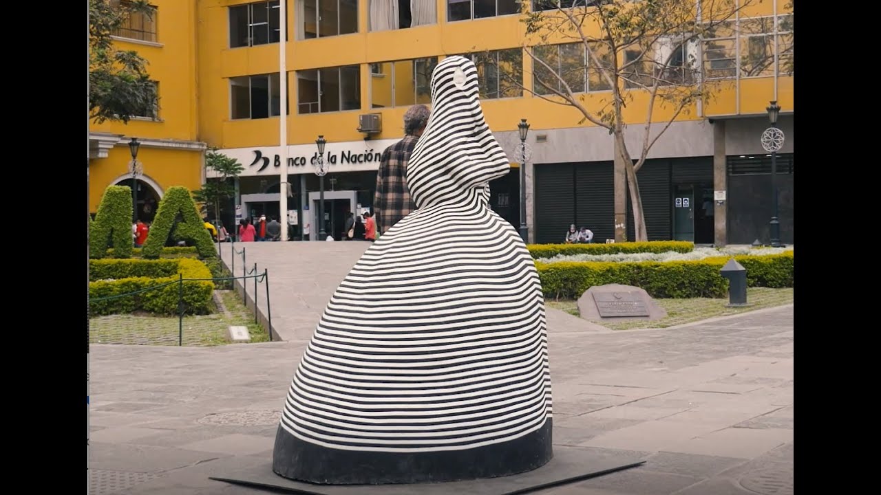 Conoce la escultura de la tapada que genera una ilusi&oacute;n &oacute;ptica