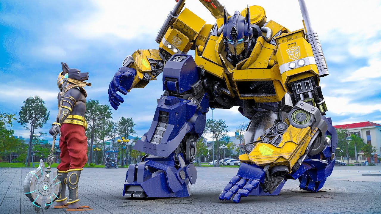 [Optimus Prime против Египта Анбис]