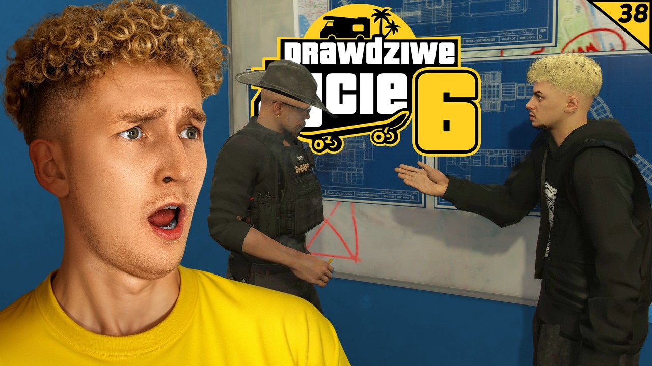 GTA V PRAWDZIWE ŻYCIE #38 WĄS MA PLAN! 😈 [S6