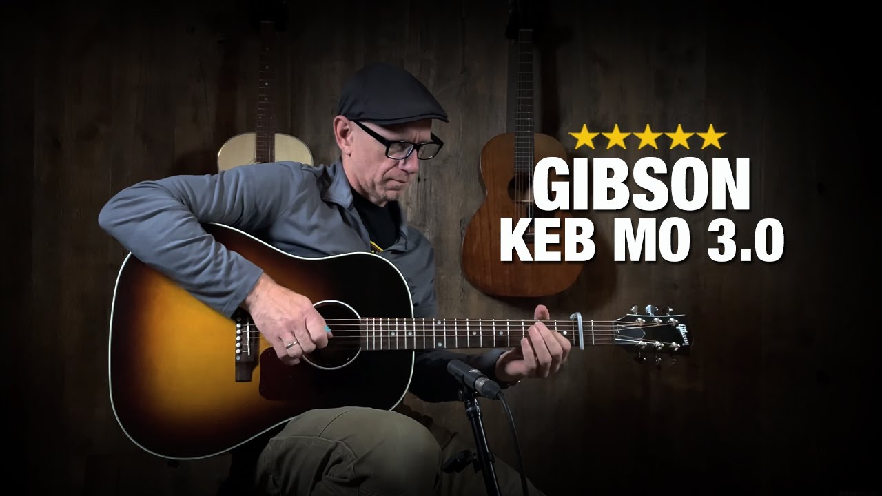 Gibson Keb Mo 3.0 12-fret J-45 - A Very Well-Rounded Guitar!