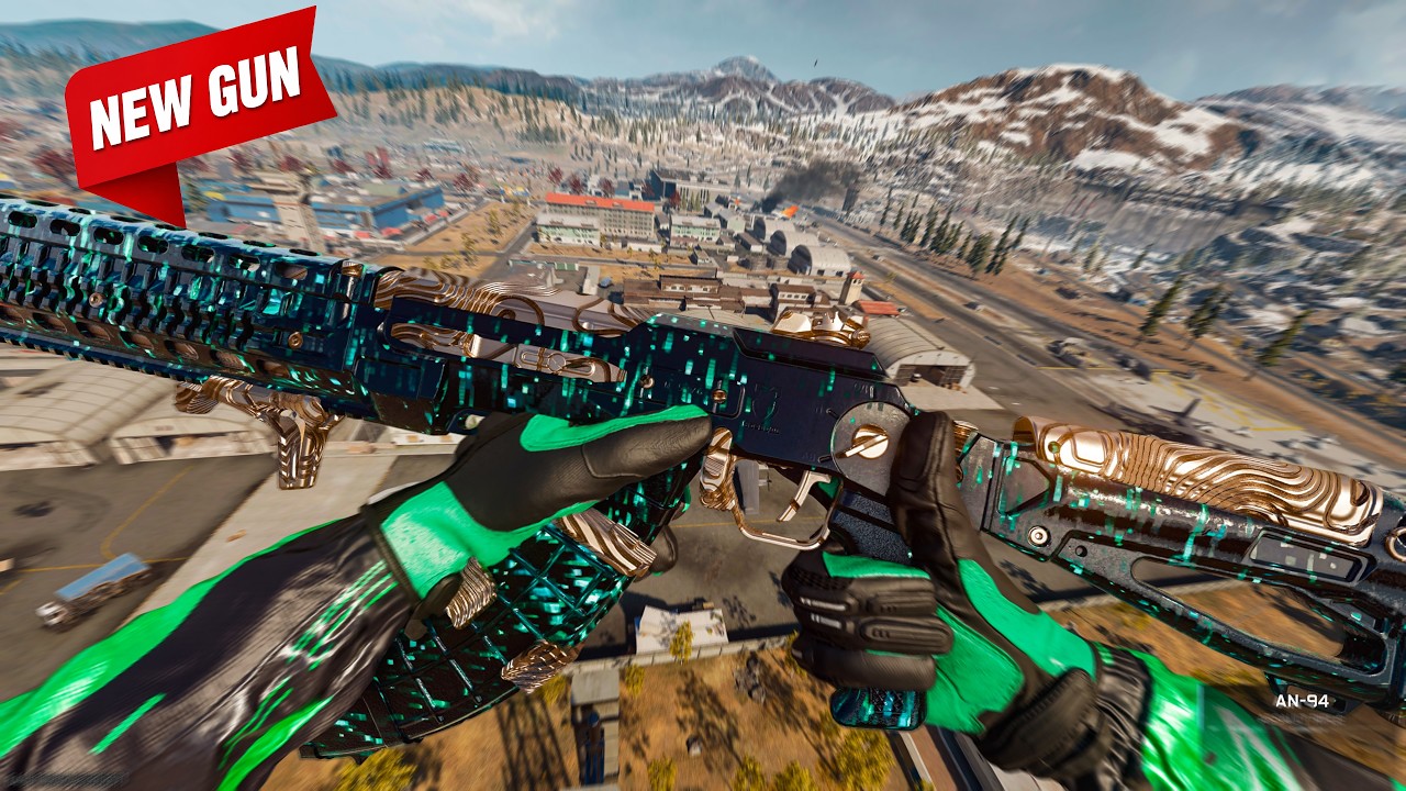 COD: Warzone Solo Best New Gun [AN-94] Gameplay No Commentary