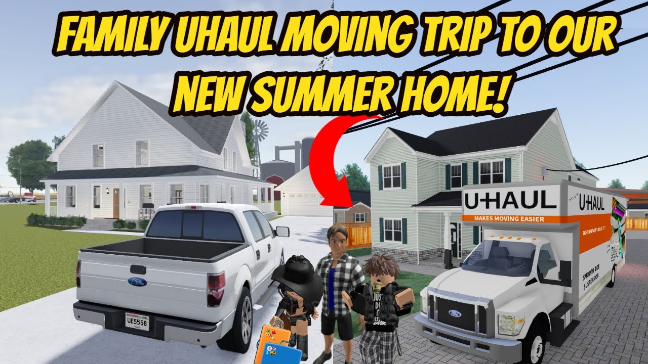 Гринвилл, Висконсин, Roblox l Реалистичная семейная поездка на U-Haul — голосовая ролевая игра