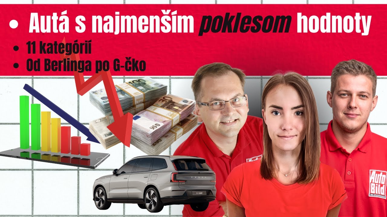 Ktoré autá nestrácajú na hodnote? Rebríček modelov, ktoré sa oplatí kúpiť