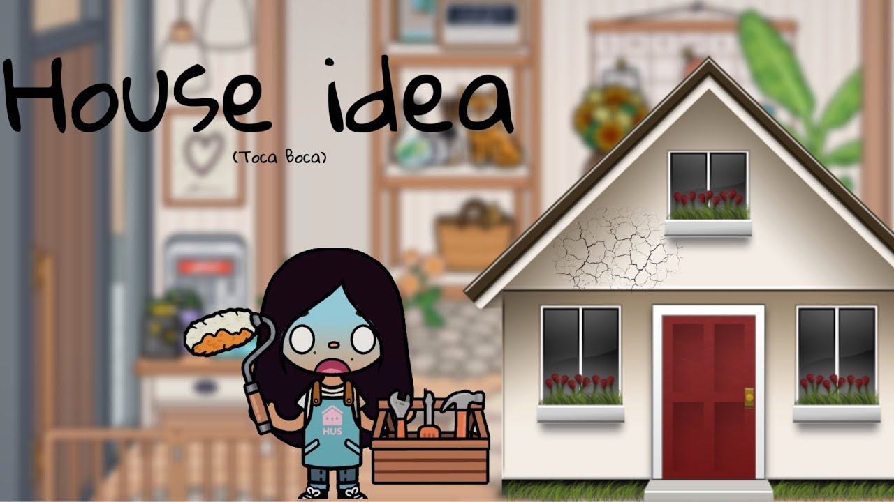 House idea: feel feee to copy:#tocaboca#house#fun!🫶🏼