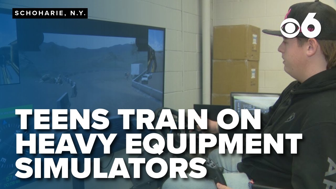 Simulators prepping students for future of heavy equipment
