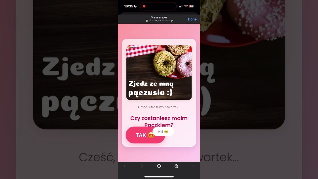Smacznego pączusia i kawusi☕️🍩OBEJRZYJ
