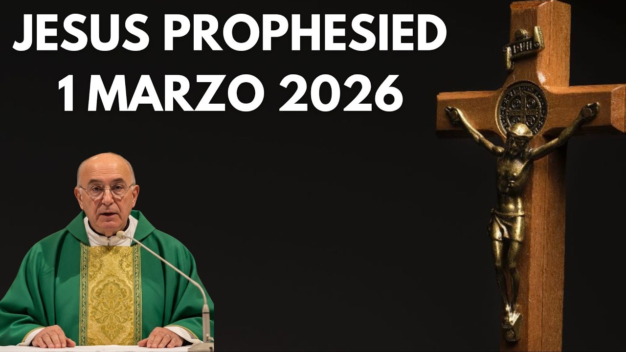 Gesù PROFETIZZÒ IL 1° MARZO 2026 - Ciò che Padre Fortea HA TROVATO nei versetti è SCIOCCANTE