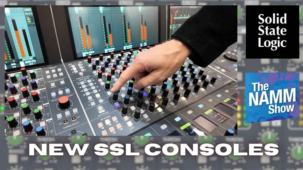 Представляем новую консоль SSL — NAMM 2026
