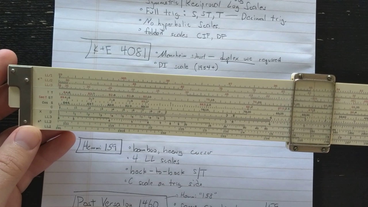 Slide Rule Roundup -- 1955* Duplex Engineering Edition