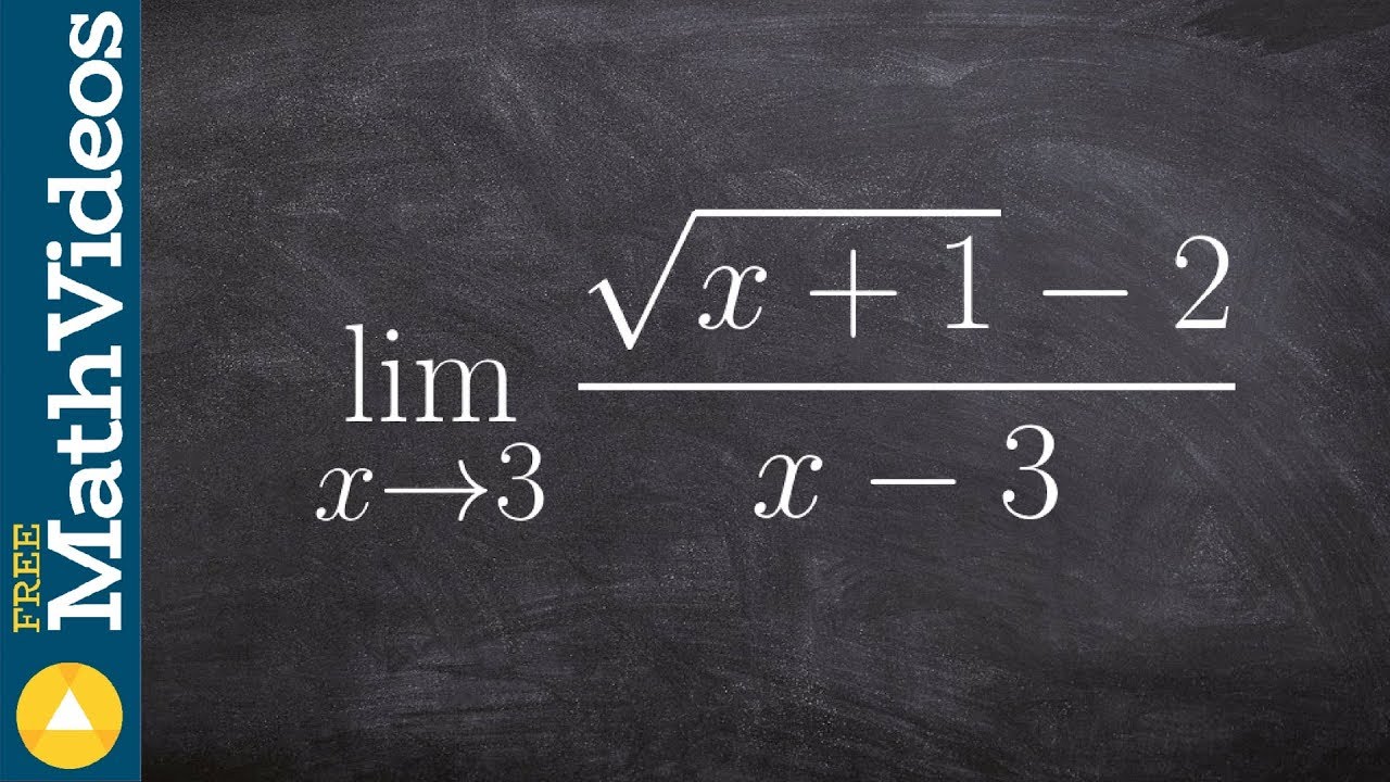 How to rationalize the radical to evaluate a limit