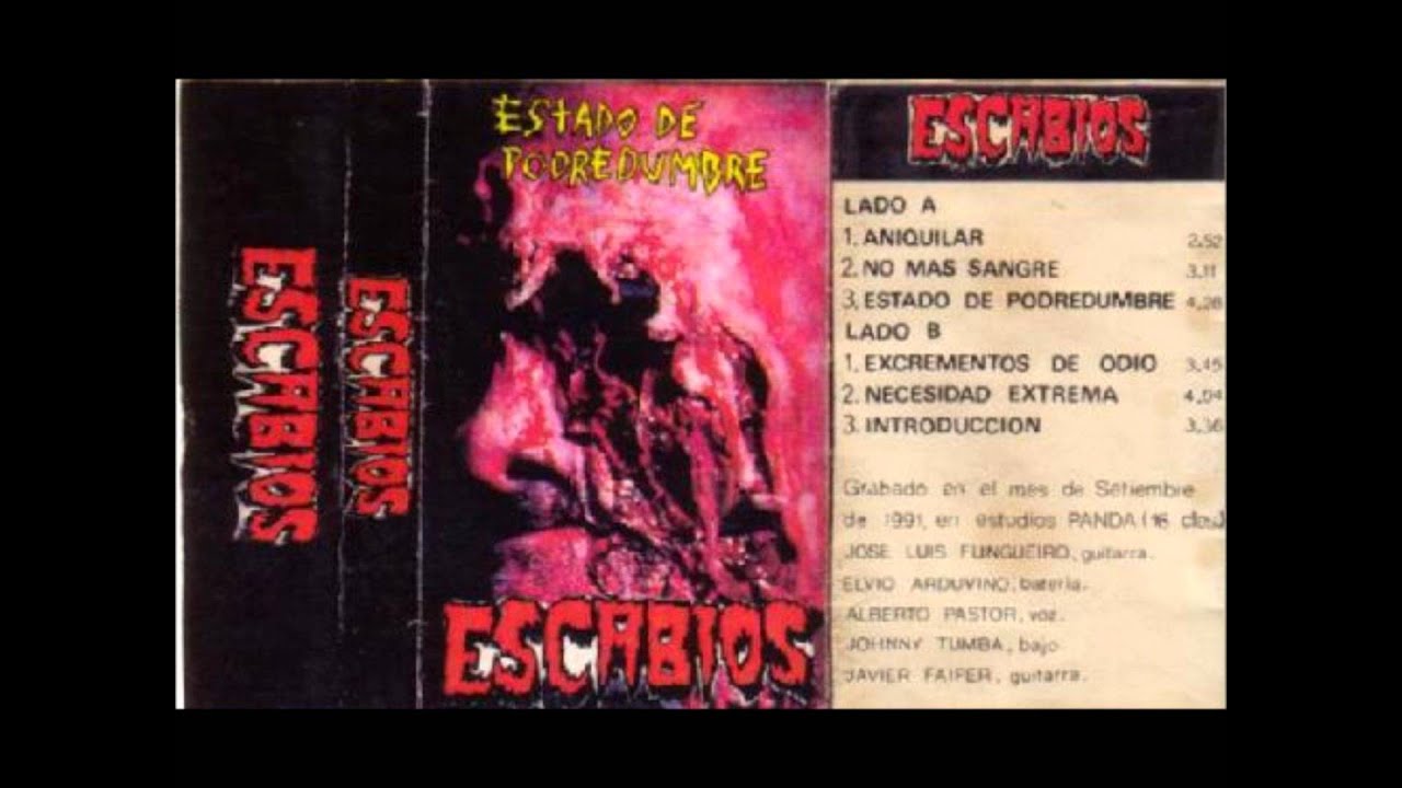 Escabios - estado de podredumbre - (1991) FULL ALBUM