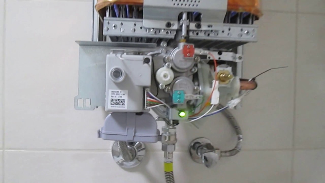 Первое включение Газовой колонки  Therm 4000 O WR 13-2 P