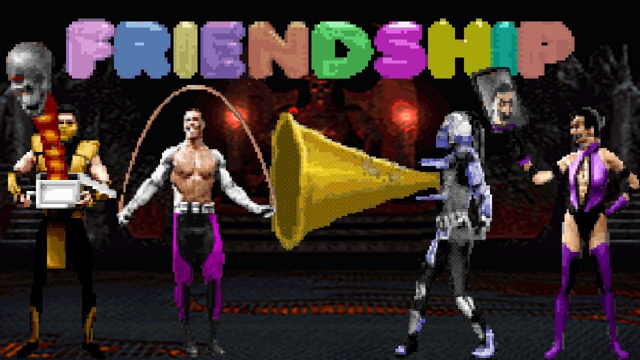 Mortal Kombat Trilogy [PS1] — Все дружбы