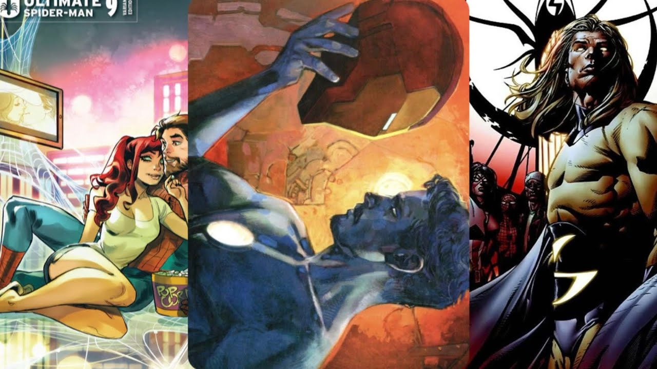 Achat comics #5 Iron Man, Sentry, ultimate Spider Man , avengers et doctor Doom