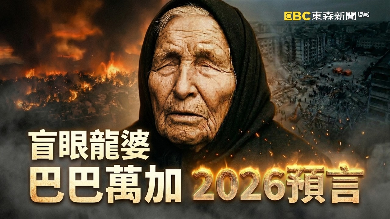 第三次世界大戰 毀滅性戰火來自東方？盲眼龍婆2026預言曝光！ ｜鐘梓銘 創作@newsebc