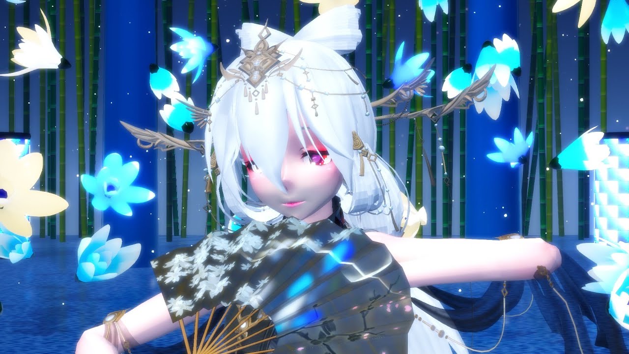【MMD】   Haku   響喜乱舞