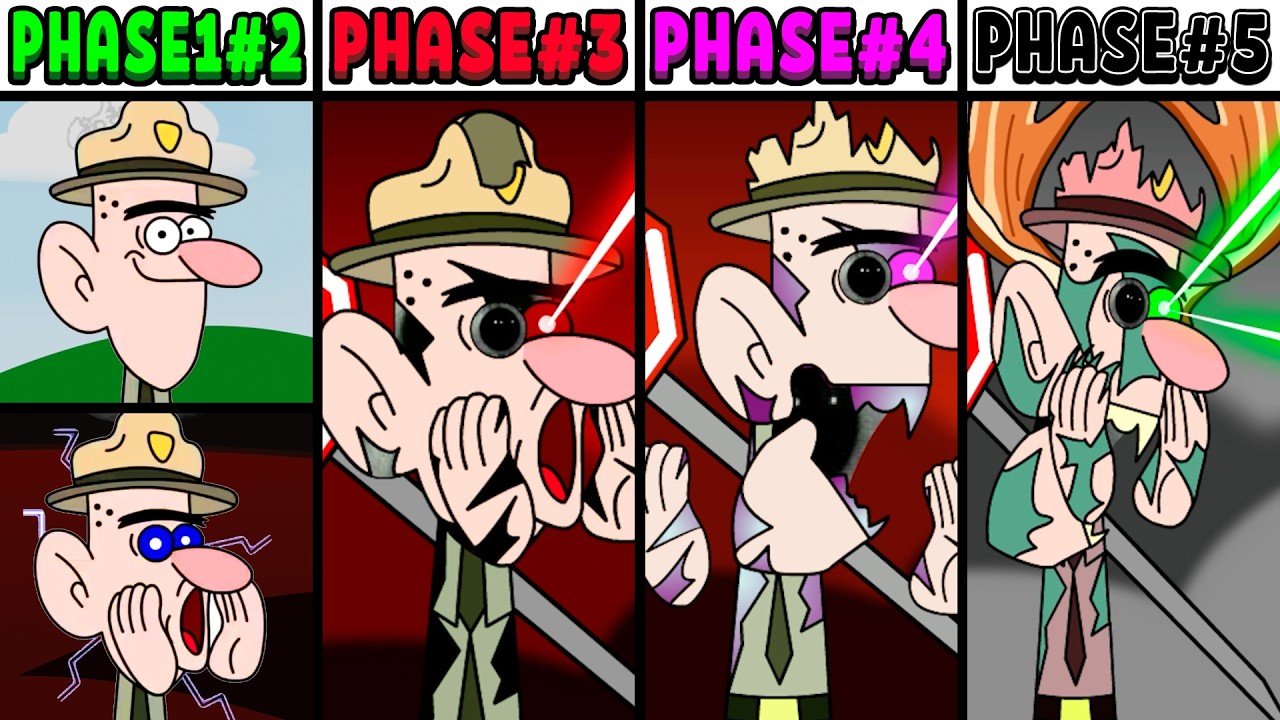 All Phases in New Incredibox Sprunki Oc of City Boy: From Phase 1 to Phase 5
