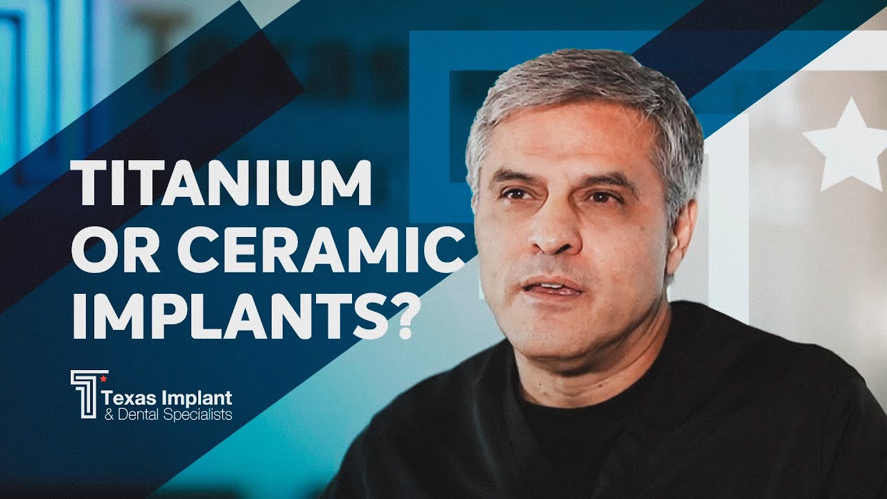 Titanium or Ceramic Implants