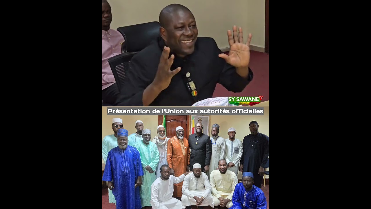 Présentation de l'Union aux autorités officielles (Ministre des affaires religieuses)